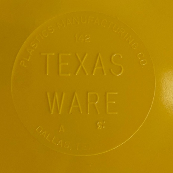 6 MCM HJ Stotter yellow tulip design rock glasses & Texasware 142  tray - Picture 14 of 14